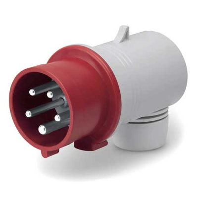Вилка кабельная угловая IP44 16A 3P+E+N 400В DKC DKC  DIS2211637