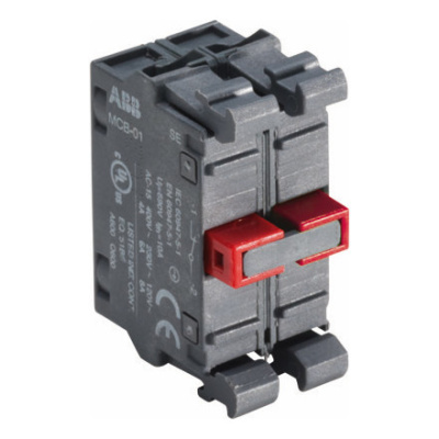 Контактный блок MCB-02 фронтального монтажа 2НЗ ABB ABB  1SFA611610R1020
