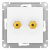 Аудиорозетка двухместная Schneider Electric AtlasDesign Белый Systeme Electric AtlasDesign ATN000187