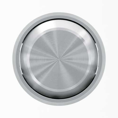 Клавиша 1-ая / кольцо ABB NIE Skymoon Хром 8601 CR ABB Skymoon 2CLA860100A1401