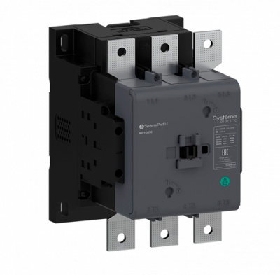 Systeme Electric MC1G Контактор 3P 630A 2НО+2НЗ AC/DC 48-130V 50/60ГЦ Systeme Electric  MC1G630EHE