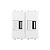 USB зарядное устройство модульное, "Avanti", "Белое облако", 2 модуля DKC