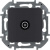 Розетка телевизионная для скрытого монтажа, проходная для схемы "шлейф", 14 дБ 4-862 МГц IEK Inspiria Антрацит IEK Inspiria 673863