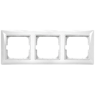 Рамка 3-постовая ABB BJB Basic55 Белый ABB Basic 55 2CKA001725A1481