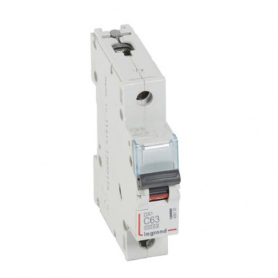 Автоматический выключатель 1P 63A C 10kA Legrand DX3 Legrand DX3 409120