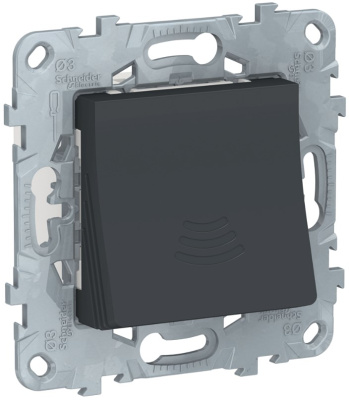 Звонок электронный 70 дБ/1 м Schneider Electric Unica New Антрацит Schneider Electric Unica New NU578654