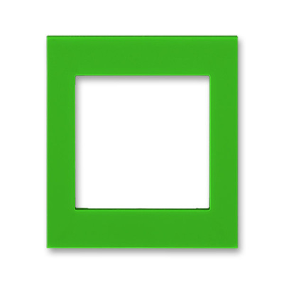 Сменная панель промежуточная на многопостовую рамку зелёный ABB Levit ABB Levit 2CHH010350B8067