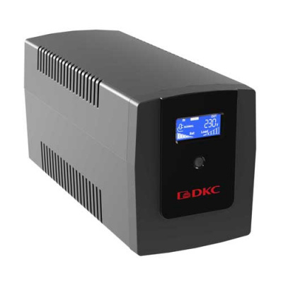 ИБП Info LCD, 1200 ВА, IEC C13 (4), USB + RJ45 DKC DKC  INFOLCD1200I