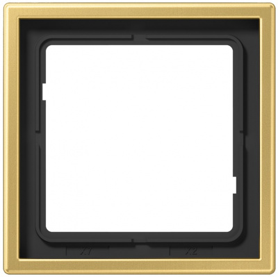 Рамка 1-постовая Jung LS 990 Латунь Classic Jung LS серия ME2981C