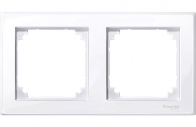 Рамка 2-постовая Merten M-Smart Активный Белый Merten M-Smart MTN478225