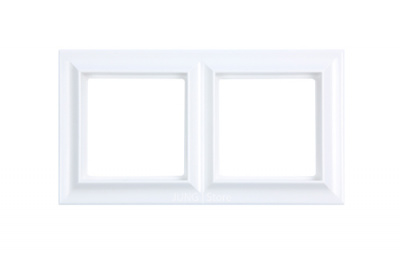 Рамка 2-постовая Jung Eco Profi STANDART Белый Jung Eco Profi STANDART EPS482WW