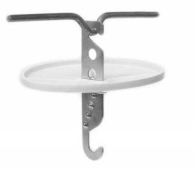 Розетка потолочная с крюком max нагрузка 15кг Wessen Белый Wessen Wessen Хит RP-1