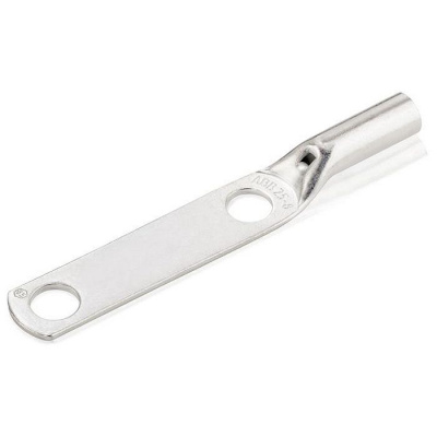 Наконечник каб. Spec-Kon, прямой удлин. хвостовик, 2 отверстия, медь лужен. серый, 50x12мм, 50M12-2LB ABB ABB  7TCA302470R0001