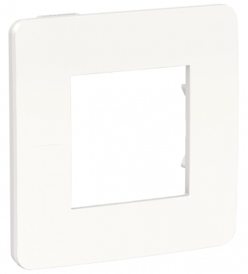 Рамка 1-постовая Schneider Electric Unica New Studio Color Белый/Белый Schneider Electric Unica New Studio Color NU280218