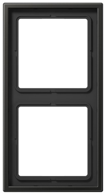 Рамка 2-постовая Jung LS 990 Антрацит Jung LS серия AL2982AN