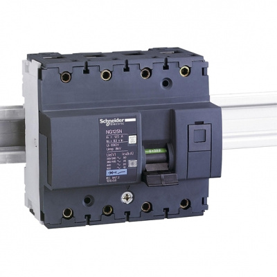 Автомат Schneider Electric Acti 9 NG125N 3P+N 80A (C) 25kA Schneider Electric Acti9 18646