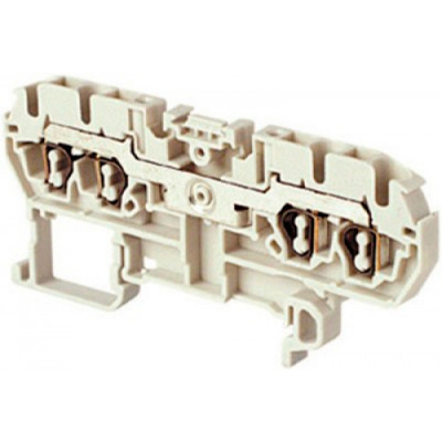 Клемма D1,5/4.4L пруж. 1.5мм.кв. серая ABB ABB D 1SNA290381R0500