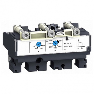Расцепитель магнитотермический TM250D 3P 3d Schneider Electric Compact/VigiCompact NSX100-250 Schneider Electric Compact NSX LV431430