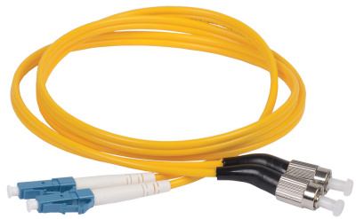 Оптический патч-корд SM 9/125 OS2 FC/UPC-LC/UPC Duplex 3м ITK ITK  FPC09-FCU-LCU-C2L-3M
