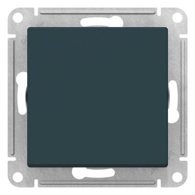 Выключатель 1-клавишный сх.1 10AX механизм Schneider Electric AtlasDesign Изумруд Systeme Electric AtlasDesign ATN000811
