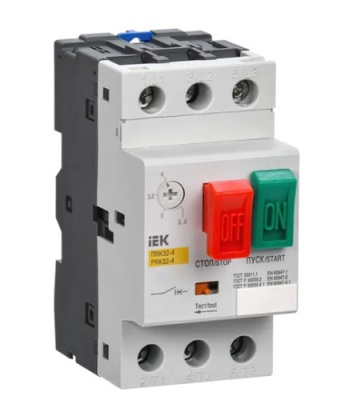 Пускатель In=1,6A Ir=1-1,6A Ue 660В IEK ПРК32 IEK ПРК-32 DMS11-D16