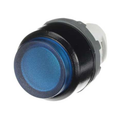 Кнопка синяя выступающая 'MP3-11L c подсветкой без фиксации ABB ABB  1SFA611102R1104