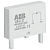Светодиод зеленый CR-U-91V 110-230В AC/DC для реле CR-U ABB