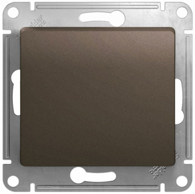 Переключатель перекрестный (схема 7) 10AX механизм Systeme Electric Glossa Шоколад Systeme Electric Glossa GSL000871