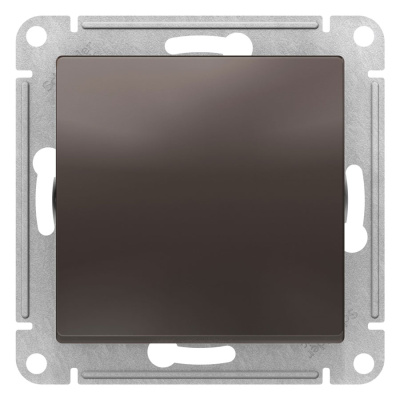 Выключатель 1-клавишный сх.1 10AX механизм Schneider Electric AtlasDesign Мокко Systeme Electric AtlasDesign ATN000611