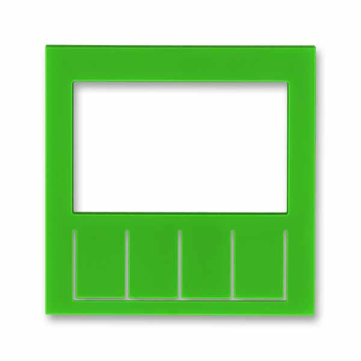 Сменная панель на накладку терморегулятора / таймера зелёный ABB Levit ABB Levit 2CHH910011A8067