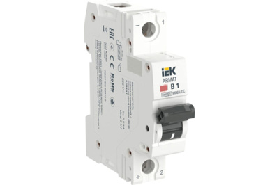 Автоматический выключатель 1P 1A (B) 6kA IEK M06N ARMAT IEK  AR-M06N-1-B001