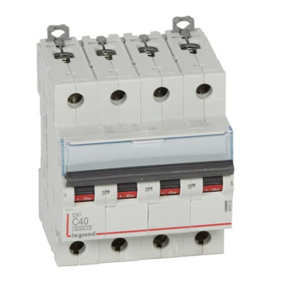 Автоматический выключатель 4P 40A C 6kA Legrand DX3 Legrand DX3 407932