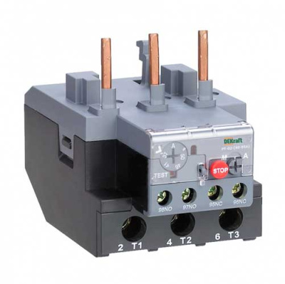 Реле тепловое для контакторов 40А-95А 23.0А-32.0А DEKraft РТ-02 23175DEK