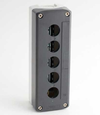 Корпус кнопочного поста 5 отверстий. Schneider Electric  Schneider Electric  XALD05