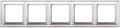 Рамка 5-постовая Jung Eco Profi DECO Белый Jung Eco Profi DECO EPD485WW