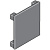 Заглушка для приборной панели 72x72мм ABB IS2/SR2