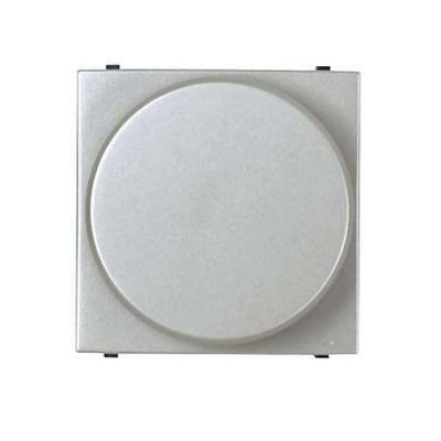 Светорегулятор поворотный 60-400 Вт универсальный 2 мод ABB NIE Zenit Серебряный N2260.2 PL ABB Zenit 2CLA226020N1301