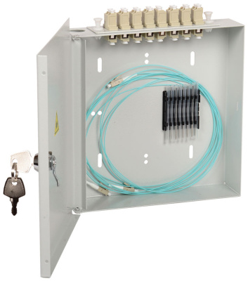 Кросс настенный укомплектованный LC Duplex OS2 ITK ITK  FOBX8-N-8LCUD09