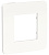 Рамка 1-постовая Schneider Electric Unica New Studio Color Белый/Белый