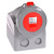 Розетка накладная 3P+PE 32A 380-415V IP66/67 Legrand P17 Tempra Pro  Legrand P17 Tempra Pro 555458