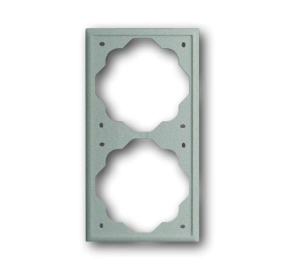 Рамка 2-постовая ABB BJE Impuls Шампань-металлик ABB Impuls 2CKA001754A2528