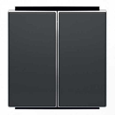 Клавиша 2-ая ABB NIE Sky Черный бархат 8511 NS ABB Sky 2CLA851100A1501