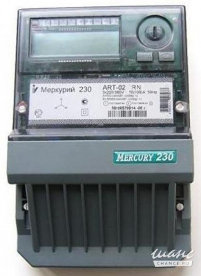 Счетчик 3Ф 4Т min 10A/max 100A 3x230/400V класс 1/2 RS-485 Меркурий 230ART-02RN Меркурий 230ART 230ART-02RN