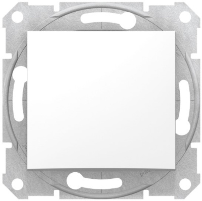 Переключатель перекрестный 1-клавишный 10A Schneider Electric Sedna Белый Schneider Electric Sedna SDN0500121