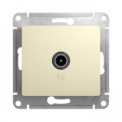 Вывод кабеля механизм Systeme Electric Glossa Молочный Systeme Electric Glossa GSL000999
