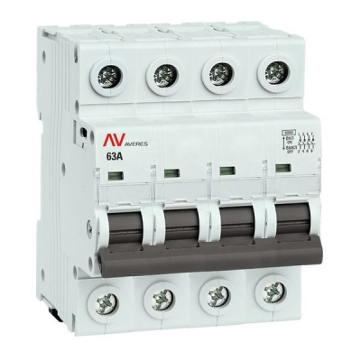 Выключатель нагрузки AVN 4P 63A EKF AVERES EKF  avn-4-63-av