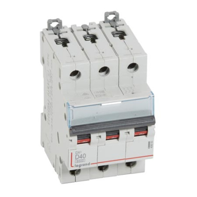 Автоматический выключатель 3P 40A D 6kA Legrand DX3 Legrand DX3 408093