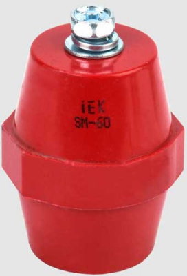 Изолятор SM60 (М8) силовой с болтом IEK IEK  YIS11-60-20-B