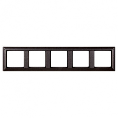 Рамка 5-постовая Jung Eco Profi Антрацит Jung Eco Profi EP485AN