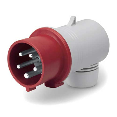 Вилка кабельная угловая IP44 32A 3P+E+N 400В DKC DKC  DIS2213237